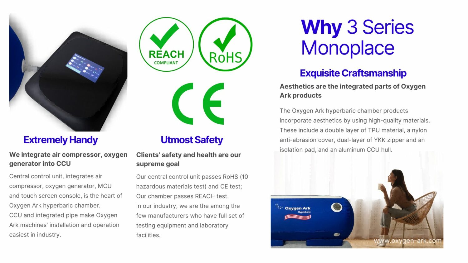 Monoplace Hyperbaric Chamber | Series 301 1